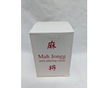 Mah Jongg With Playing Cards Western And Oriental Play Complete - $31.67