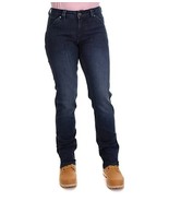Ridgecut YLB-4048 Slim Fit Women&#39;s Mid-Rise Flex Work Jeans, Dark Wash, ... - £43.86 GBP