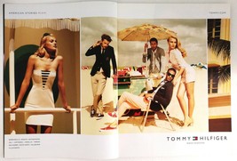 2010 Tommy Hilfiger Clothing Spanish Espanol Colombia Two Page Ad RARE - $6.64