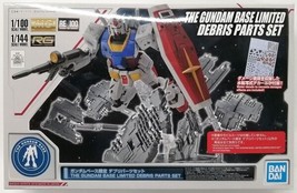 P-BANDAI THE GUNDAM BASE LIMITED DEBRIS PARTS SET - For 1/144, 1/100 Kit... - $51.51