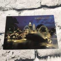 Kansas City Country Club Fountsin 1991 Postcard  - $3.95