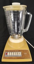 Vintage Sears Roebuck Seven 7 Speed Blender Model 400.829003 Glass Teste... - £28.46 GBP