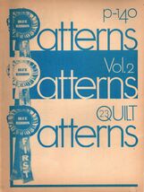 Vintage 70's Blue Ribbon Patterns Quilting Pattern booklet Volume 2 p-140 - $7.99