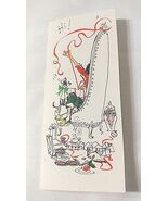Vintage Girl Lady Cat Hallmark Christmas Card Musical Notes UNUSED With ... - $287.02 MXN