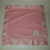 Carter's Child of Mine Little Blanket of Mine Square Lovey 16x16 Solid Pink Baby - $16.79