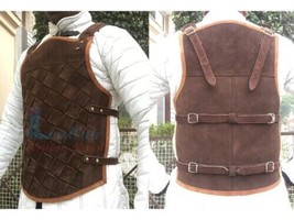 Leather Body Armor, Weave Larp Costume Leather Armor costume Gift new - £137.16 GBP
