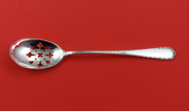 Pine Tree by International Sterling Silver Olive Spoon pierced original  6 1/8&quot; - £61.50 GBP