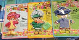 Vtg 1982 Lot of 3 Jelly Bean Doll Fashions  Outfits  Lanard Sealed - £35.56 GBP