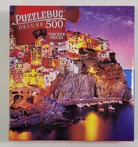 *I) Puzzlebug Deluxe Jigsaw Puzzle 500 Piece Manarola Cinque Terre Ligur... - $5.93