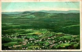 Bethlehem Dalton Range from Mt Agassiz New Hampshire NH Phostint 1912  Postcard - $3.91