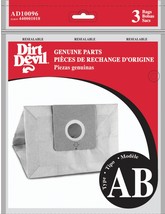 Dirt Devil Type AB Vacuum Bags (3-Pack), AD10096 - $8.90