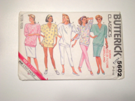 Vintage Butterick Pattern #5602 Classics Size 6-14 Top Shorts Pants Skirt Uncut - $10.00