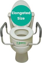 Essential Medical Supply Raised Elevated Toilet Seat Riser for an, 19 x ... - $41.99