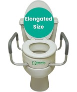 Essential Medical Supply Raised Elevated Toilet Seat Riser for an, 19 x ... - €36,46 EUR