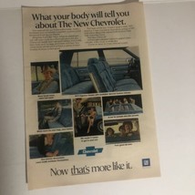Chevrolet Caprice Classic Print Ad Advertisement 1977 pa10 - $7.91