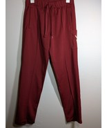 Playboy By Pacsun Mens Jogger Pants Maroon Drawstring Waist Pockets S - $29.88 CAD