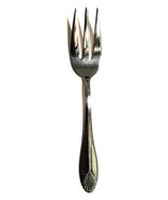Heritage Mint SAFRANO Flatware Large Serving Fork 8 5/8&quot;L  18/10 Stainle... - $4.89 CAD