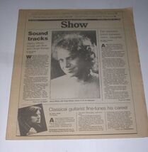 Oingo Boingo Show Newspaper Supplement Vintage 1989 Cover Concert Debbie... - $24.99