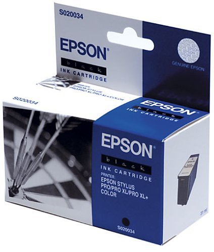 S020034 - Ink Cartridge - black - 1.5mm characters life, 840 pages - $9.95