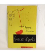 1952 Fountain Of Profits Ice Cream Recipes Sales Hungerford Smith  Paper... - £38.74 GBP