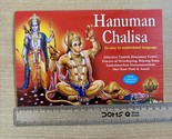 HANUMAN CHALISA en inglés, libro religioso hindú imágenes coloridas - $14.80