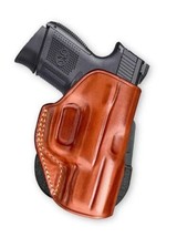 Fits SIG P320 9mm Subcompact 3.55”BBL Leather Paddle Holster Open Top #1... - £43.45 GBP