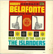 Harry Belafonte Sings Five Early Songs...Vintage Vinyl LP Coronet Records CX-115 - £3.90 GBP