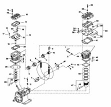 Ingersoll Rand Model 242 Type 30 replacement Intercooler Tube Assembly 32125262 - $155.00