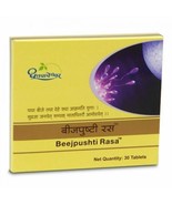 Dhootapapeshwar Beejpushti Rasa 30 Tablets Ayurveda Ayurvedic Herbal Pro... - £20.83 GBP