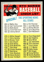 1970  Topps #432b 5th Series Checklist 460-546 CL, VAR - £23.74 GBP