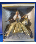 SPECIAL 2000 EDITION STUNNING ELEGANT GOLD IVORY HOLIDAY CELEBRATION BARBIE - $34.94 CAD