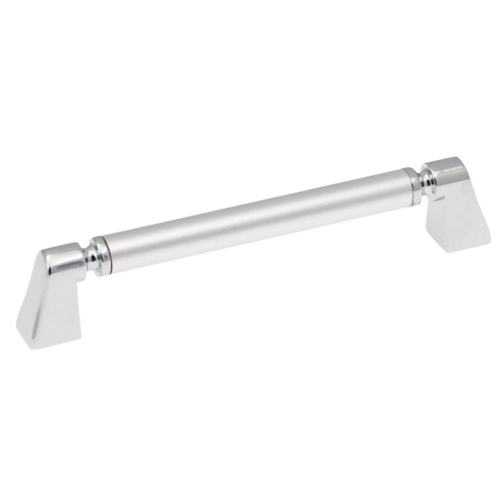 Hickory Hardware Dew Collection 5 in. (128 mm) Frosted Chrome Cabinet  Pull - $11.00