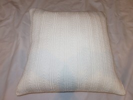 Ralph Lauren Reen White Avery deco pillow NWT $200 - £86.41 GBP