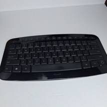 Microsoft Arc Keyboard, Model 1392, Black, Compact, Wireless, No USB Dongle - £18.47 GBP