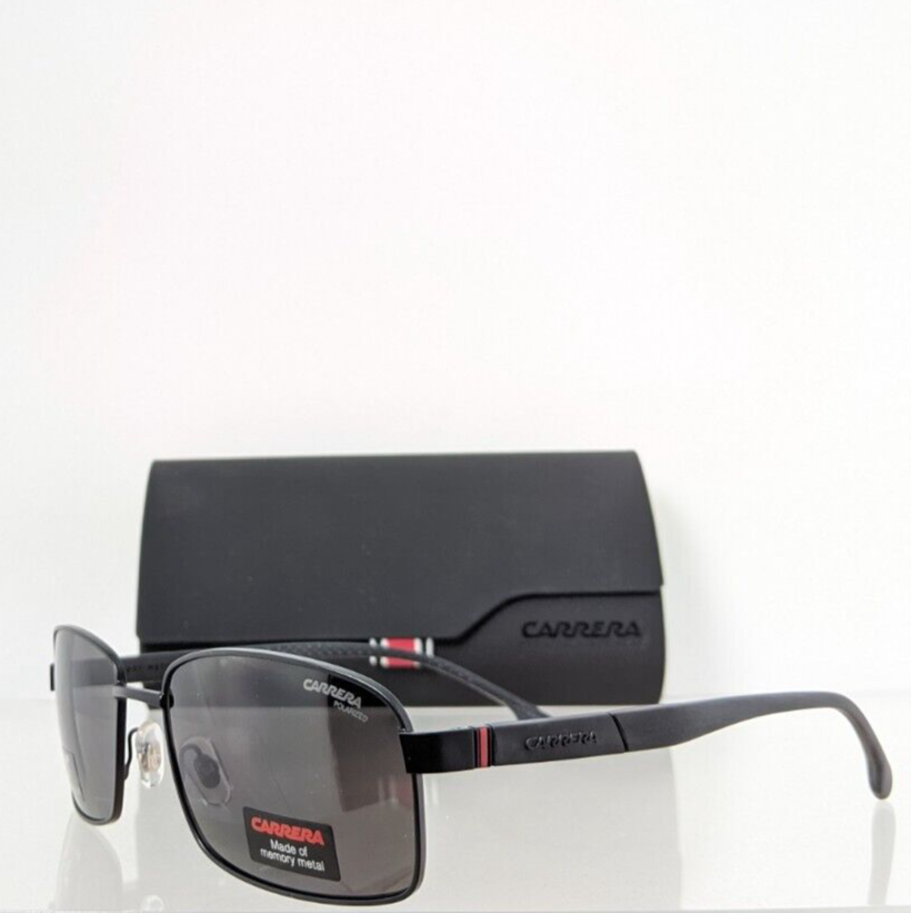 Brand New Authentic Carrera Sunglasses 8037/S Black 8037 003M9 Polarized Frame - $98.99