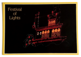 Festival of Lights Christmas Display Xmas Wheeling West Virginia WV UNP ... - $7.99