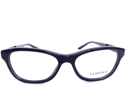 New Versace Purple 52mm Cat Eye Women&#39;s Eyeglasses Italy 52-16-140 - $2,802.10 MXN