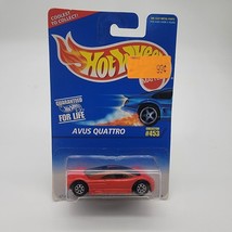 Hot Wheels Audi Avus Quattro Collector&#39;s No. 453 Red New on Card 1995 - $9.24