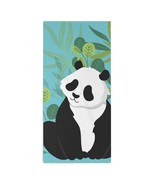 Mondxflaur Cute Panda Hand Towels for Bathroom Hair Absorbent 14x29 Inch - $17.82 CAD