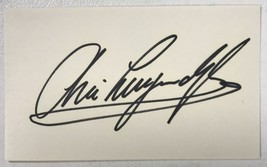 Arie Luyendyk Signed Autographed 3x5 Index Card #3 - Auto Racing Legend - $285.10 MXN