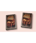 Star Wars Truce At Bakira Part 1 &amp; 2 Vintage Cassette Tapes Vintage 1993 - £5.31 GBP