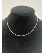 JCM Italy 925 Sterling Silver Necklace 16&quot; - $336.76 MXN