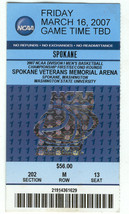 NCAA 6 Championship Ticket Stubs Basketball Spokane Alamodome Audtin Atlanta Col - £7.68 GBP