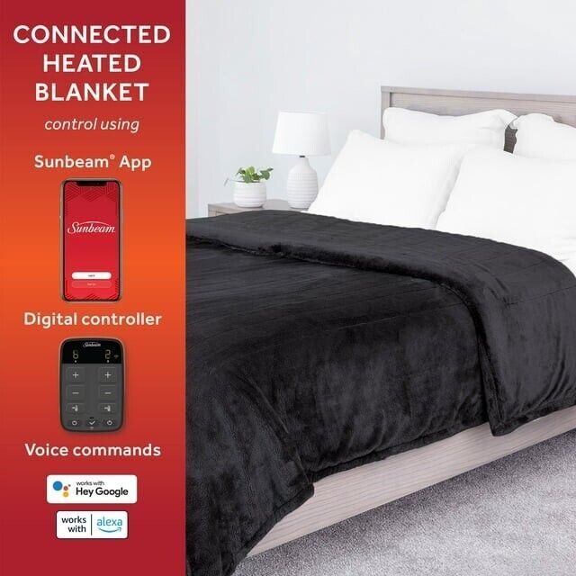 Primary image for King Size☆Soft☆Sunbeam Smart Electric Blanket☆Control from Anywhere☆Wi-Fi☆App