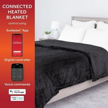 King Size☆Soft☆Sunbeam Smart Electric Blanket☆Control from Anywhere☆Wi-Fi☆App - £117.93 GBP