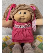 RARE VTG Cabbage Patch Girl Tsukuda (Japan) Caramel Hair Brown Eyes HM#3 1984 - $650.00