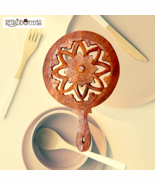 Wooden Trivet Handmade with Handle Simple Design Rustic Style Kitchen - $383.49 MXN