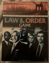Brand New &amp; SEALED Law &amp; Order Detective Game Cardinal Games Crime TV Show  - $11.83