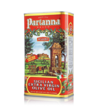 Partanna Sicilian Extra Virgin Olive Oil 3 Liter Can - 101 fl oz - £62.01 GBP