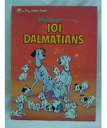 VINTAGE 1991 WALT DISNEY Classic 101 DALMATIANS Hardcover A Big Golden Book - $14.85
